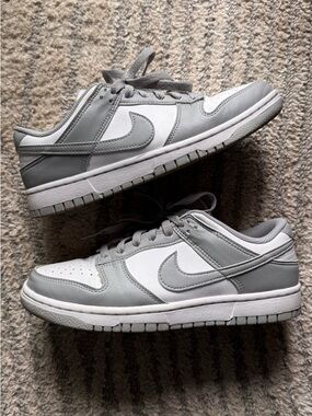 Nike Women's Dunk Low White / Light Smoke Grey - size 8